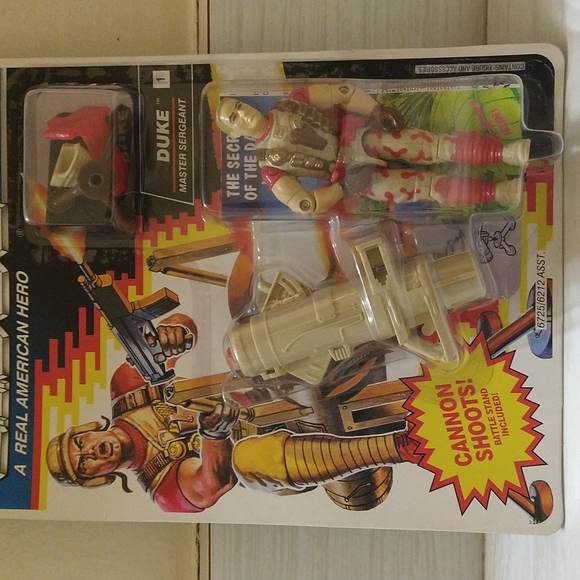 Vintage 1991 Hasbro Gi Joe DUKE #1 Version 2 V2 Figure Sealed MINT CONDITION - Picture 2 of 6